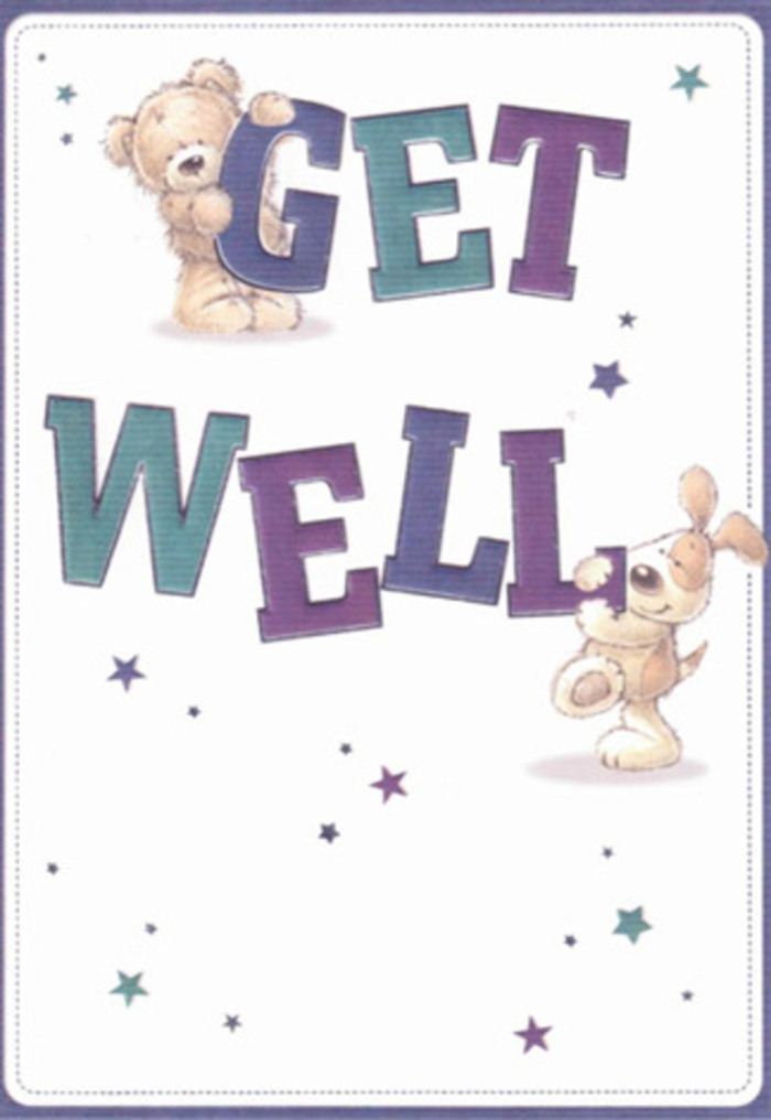 Within this Cubitt Town-inspired get well card lies a celebration of kindness and hope, beautifully illustrated with local flair. Front and centre stand an affectionate bear and a spirited puppy, their soft textures and expressive faces painted with warmth. They play amongst large, hand-drawn letters shaded in cascading purples and teals, echoing the vibrant tones of nearby Mudchute Park in bloom. The tactile brushwork-the gentle fluff of the bear, the inviting ears of the puppy-invites a sense of touch, enhancing the card's emotional resonance. Flecks of starlight in blue and violet sprinkle good wishes throughout a clean, airy background reminiscent of a spring day along Westferry Road. Sending this card feels akin to gifting a bespoke bouquet from Flowers Cubitt Town: each visual element is chosen to lift the spirits and convey heartfelt care. It is a perfect companion for anyone in recovery, offering a fresh burst of positivity deeply rooted in the community's caring tradition.